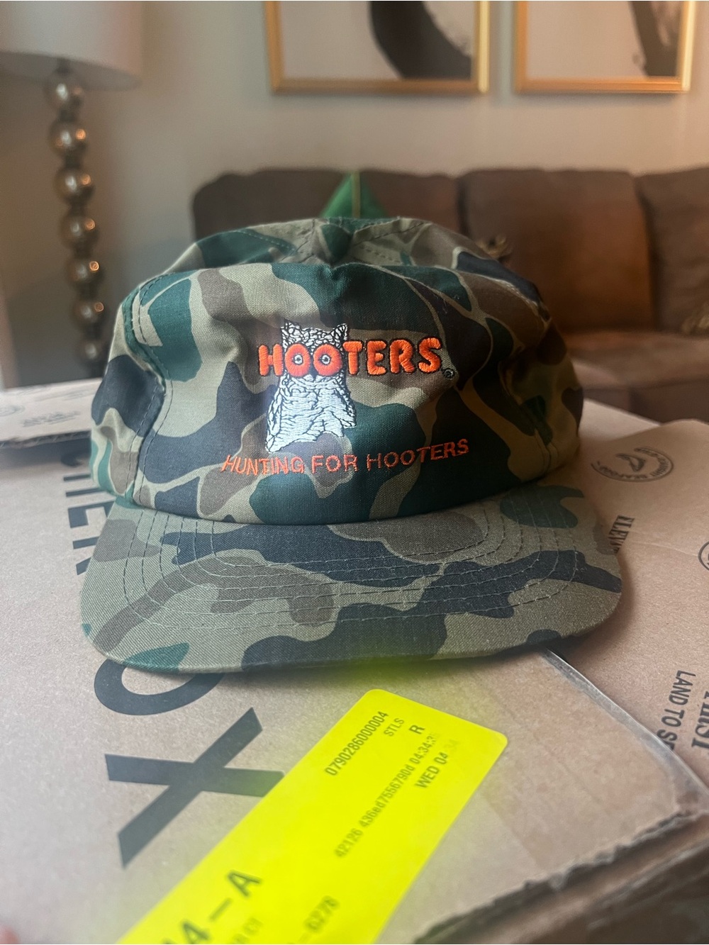 Rare Vintage Hunting for Hooters Camo Hat
